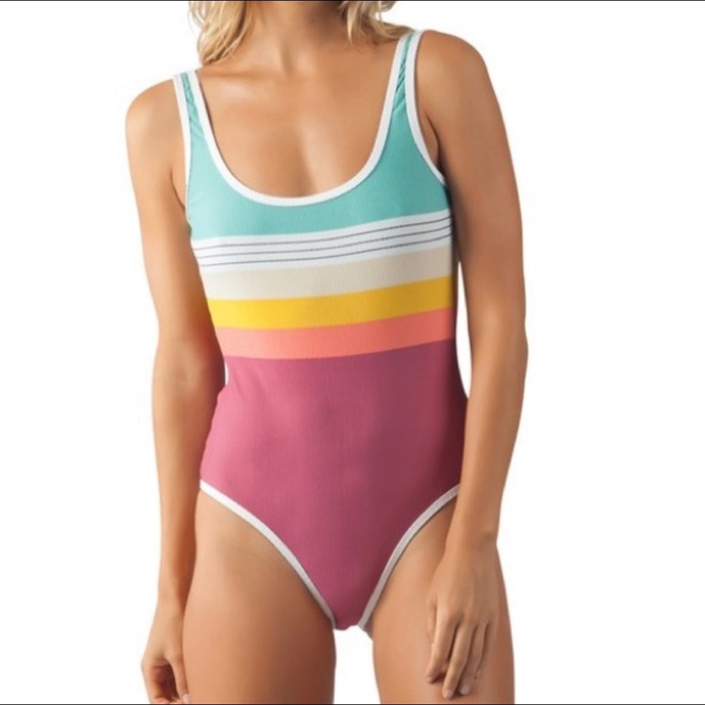 Rip curl BEACH STREET STRIPE onepiece swim suit
